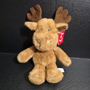 Aurora Softies Moose Plush 11" SUPER SOFT Stuffed Animal Lovey